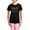 With Pink Camo Pant, variant on CafePress - Naughty Or Nice Ish? Pajamas - Women's Short Sleeve Print T-Shirt and Pants Dark Cotton Pajama Set