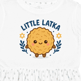 thumbnail image 4 of Inktastic Little Latka Cute Hanukkah Design Girls Toddler Dress, 4 of 5