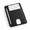 Black, variant on Full Grain Leather Slim Minimalist Wallet, Black, Fits 6-10 Cards with ID Slot