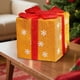 thumbnail image 5 of xihome Cajas de regalo navideñas apilables, decoraciones, PVC, base para rbol de Navidad, contenedores de almacenamiento, 5 of 6