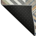 thumbnail image 5 of Addison Rugs Chantille Indoor/Outdoor Transitional Patchwork Copper Machine Washable Round Rug, 8' x 8', 5 of 8