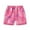 AB217 Hot Pink, variant on Bainana Shorts For Boys Toddler Cartoon Print Elastic Waist Straight Leg Shorty Fashion Soft Kids Summer Swim Trunks 1-2 Years Blue