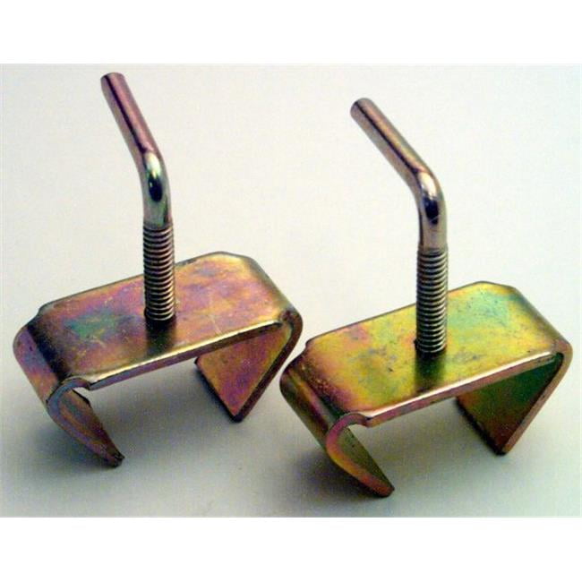 2 Count 1.25 in. Bed Frame Rail Clamp