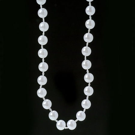 8MM 60 INCH STRAND PEARL BEAD NECKLACES, SOLD BY 6 DOZENS