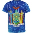 thumbnail image 2 of New York Vintage Distressed State Flag All Over Mens T Shirt Multi X-LG, 2 of 2