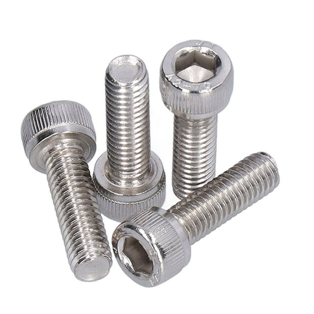 Juego de pernos de culata, 30 piezas Pernos de tornillo M6 Tornillos de cabeza hueca Pernos DI creados magistralmente