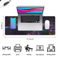 thumbnail image 2 of Stellar Performance Large Gaming Mouse Pad: Non-Slip Rubber Base, Stitched Edges, Colorful Galaxy Design (31.5x11.8 inches) - Perfect for Desks & Keyboards, 2 of 7