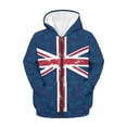 thumbnail image 5 of DISNIMO British Flag Hoodie Boys 14-16 Hoodie Zip Up for Kids Zipper Sweatshirt Boys Hoodie Sweatshirts Teen Girls Hoodie Coat Boys Hoodies Jackets Childrens Jacket Big Boy Fall Clothes Polyester, 5 of 7