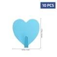thumbnail image 2 of unbranded 10Ud Autoadhesivos De Hierro En Forma Azul Para Organización En Casa, 2 of 6