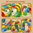 thumbnail image 5 of Electric Train Track Set, Building Toy Train Track, DIY Race Car Track, for Boys and Girls Aged 3 4 5 6 7 8 9 10 Years Old Birthday, 5 of 8