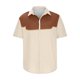 thumbnail image 5 of pstuiky camisetas para hombre, Camisa estilo blusa informal de manga corta con botones y cuello vuelto para hombre ropa de hombre xl, 5 of 5