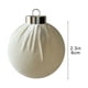 thumbnail image 3 of 1pcs Christmas Balls Flocked Christmas Tree 2.4inch Ornaments Plastic Balls Xmas Hanging Ornaments Decoration, 3 of 5