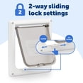 thumbnail image 5 of PetSafe Interior 2-Way Locking Cat Door - Up to 15 lb, 5 of 9