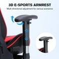 GTRACING Ergonomic Gaming Chair with Bluetooth Speakers, Rolling Base