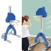 Pangding Retractable Basketball Stand Children Adjustable Height Basketball Stand Play Set for Boys Girls Baby Indoor Outdoor Game