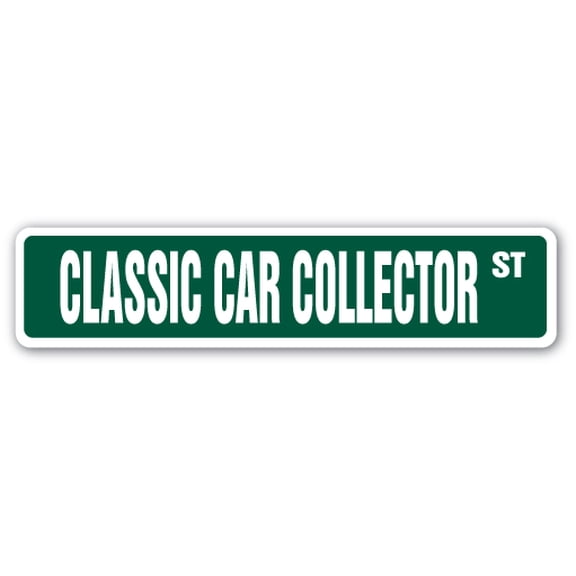 Classic Car Collector Street [3 Pack] of Vinyl Decal Stickers