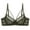 Green, variant on Lace Bra Seamless Design Underwire Balconette Comfortable Everyday Wear with Adjustable Closure for All Seasons
