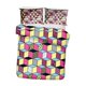 thumbnail image 2 of de 3 piezas con funda nórdica impresa, color sólido, suave y transpirable con funda de almohada Estilo04 Macarena Fundas de sábanas de poliéster, 2 of 6