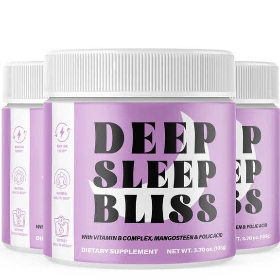 Deep Sleep Bliss Advanced Formula Powder Supporting Energy and Healthy Lifestyle 90 Servings