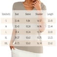 thumbnail image 3 of WTOBBY Women's Sweater T-Shirt Short Sleeve Knitted Pullover V-Neck Lightweight Casual Solid Color Top Elegant for Spring and Summer Comfort Breathable Fabric Everyday Style,Camel M, 3 of 5