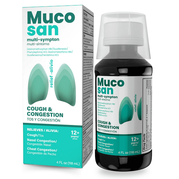 Menper Mucosan Herbal Support Liquid – Honey-Flavored Formula – 4OZ