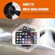 thumbnail image 5 of Car Back Seat Phone Holder Adjustable 360° Rotation Storage Hooks Compatible, 5 of 5