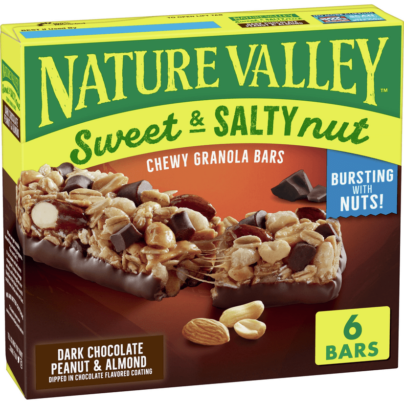 Nature Valley Granola Bars, Sweet & Salty Dark Chocolate Peanut