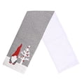 thumbnail image 1 of Kearding Camino de de gnomo de Navidad, mantel largo gris para anciano sin rostro, estantes de libros de cocina para el hogar, mantel Kits de decoración para fiestas, 1 of 6