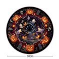 thumbnail image 3 of Dmlowu Halloween Area Rug, Optical Illusion Non-Slide Round Rugs for Living Room Entryway Bedroom Party, Halloween Decorations Indoor Outdoor, 3 of 7