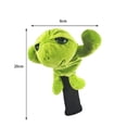 thumbnail image 4 of Funda de felpa para la cabeza del conductor de Golf, fundas para la cabeza, mangas de transporte, regalo para golfista, recuerdo del Club, accesorios Tortuga, 4 of 6