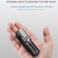 thumbnail image 3 of Traveling High Brightness Mini Flashlight Backpacking Waterproof Hand Hand Torch Night Torch 3 Modes Rechargeable Light Lamp Outdoor Equipment, 3 of 9