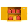 thumbnail image 5 of Sandusky Counter-Height 30-Gal. Flammable Safety Cabinet with Padlock, Yellow, 5 of 12