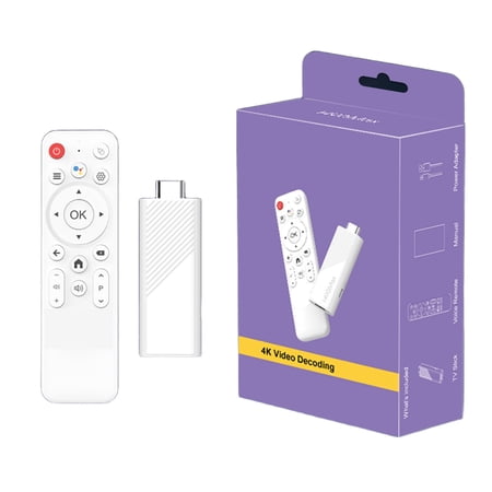 H96MAX313 Wireless Hdmi Display Adapter 4K Ultra HD Media Player WiFi 6 BT 5.0 16GB Streaming Video for iPhone iPad,Android Tiktok,YouTube Mirroring to TV HD Video Sync