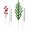7 branches of red fruit +13 branches of pine, variant on 10PCS Frosted Snow Flocked Norfolk Pine Branches with Red Berries, Artificial Winter Greenery Stems for Xmas Vase Filler, Fireplace Mantel Accent & Rustic Holiday Tabletop Floral Styling