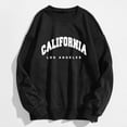 thumbnail image 4 of Fall Sweatshirts for Women 2025 California Los Angeles Sweatshirt Long Sleeve Crewneck Sweatshirt Pullover Tops, 4 of 5