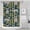 French Bulldog Sunflowers, variant on Paw Prints and Bones Shower Curtain 36"x72" ,Bathroom Decorative Shower Curtains Set with 12 Hooks,Modern Waterproof Washable Shower Curtain