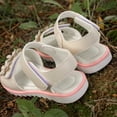 thumbnail image 6 of LYHaoo Girls Sandals Breathable Girls Sandals For Toddler Kids Lightweight Comfortable Casual Outdoor Play Shoes For Ages 1 10 Years Sizes 11 Little Kid(4-4.5 Years), 6 of 7