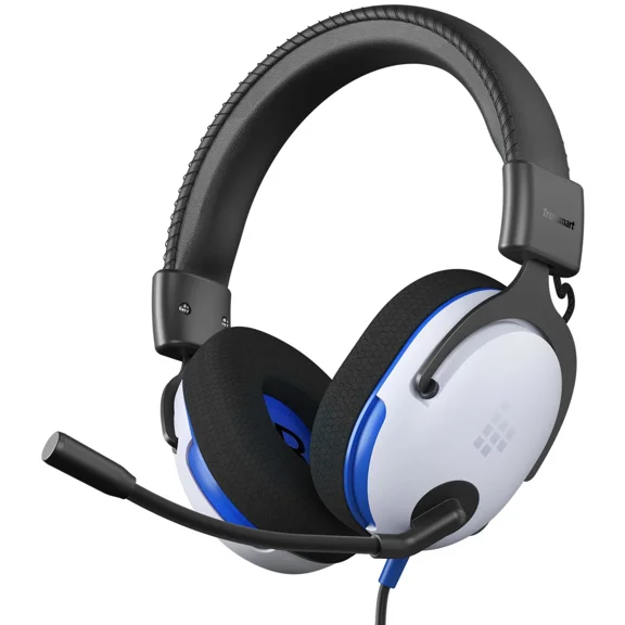 Gaming Headset with Mic, Noise Cancelling Gaming Headset, Wired Gaming Headphones, Multiplatform Wired Over-the-Ear Gaming Headset for PC, PS5, PS4, Xbox Series X|S, Xbox One, Nintendo Switch, Mobile