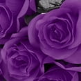 thumbnail image 2 of facefd Polyester Roses Halloween Centres de Table Décoration de Fête Violet, 2 of 5