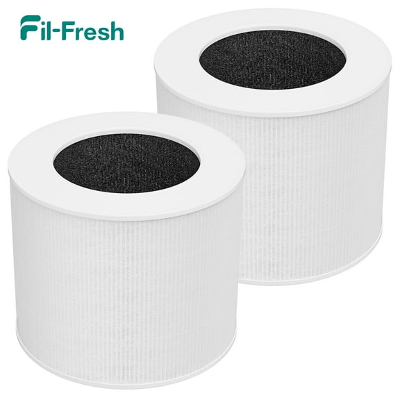 2-Pack Core Mini Replacement Filter for Levoit Core Mini-RF Air Purifiers, 3-in-1 True HEPA Core Mini-RF Filter, High-Efficiency Activated Carbon, Replace Core Mini-RF