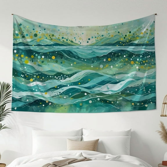 Waves Tapestry Sea Tapestry Ocean Tapestry Blue Tapestry Wall Hanging for Home Bedroom Decor