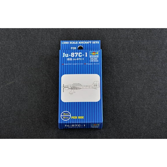 Trumpeter 6280 Junkers Ju87C-1 Dive Bombers 1/350 Scale Aircraft for Model Ships