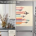thumbnail image 3 of Yayeee Magnetic Dishwasher Cover for The Front Decoration Home Kitchen Machine Sticker Protector, Flying Planes, 3 of 6