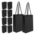 thumbnail image 1 of unbranded 10Ud Bolsas Para Regalos De Papel Negras Pequeñas Con Asa Ideal Para Presentes, 1 of 7