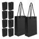 thumbnail image 1 of unbranded 10Ud Bolsas Para Regalos De Papel Negras Pequeñas Con Asa Ideal Para Presentes, 1 of 7
