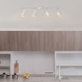 thumbnail image 4 of Globe Electric Pratt 4-Light Track Lighting, Matte White, Bulb Not Included, 4 of 4