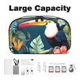 thumbnail image 3 of Toucan Waterproof Oxford Fabric Charger Case with Charger Pouch, Cable Organizer, and Cord & Cable Organizer- Digital Travel Bag- 5.9x9.44x3.14 in, 3 of 6