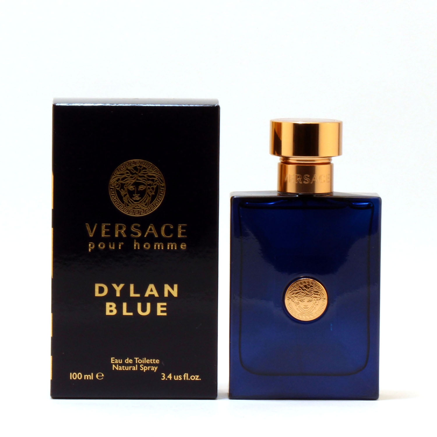 Versace Dylan Blue Pour Homme 3.4fl Oz/100 ml EDT Perfum Spray For Men