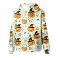 thumbnail image 4 of KPOPLK Hoodies for Teen Girls Long Sleeve Cute Halloween Sweatshirts Hooded Graphic Print Sweatshirt Preppy Clothes Fall Winter Khaki,Size 7-8 Years, 4 of 6