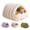Beige, variant on Cave Dog Bed, Indoor Cat Bed Cave Style Cozy Hideaway with Removable Washable Cover & Anti‑Slip Base Pet Nest for Cats and Dogs